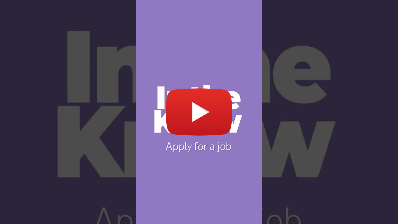 CCPS In the Know: Apply for a job
