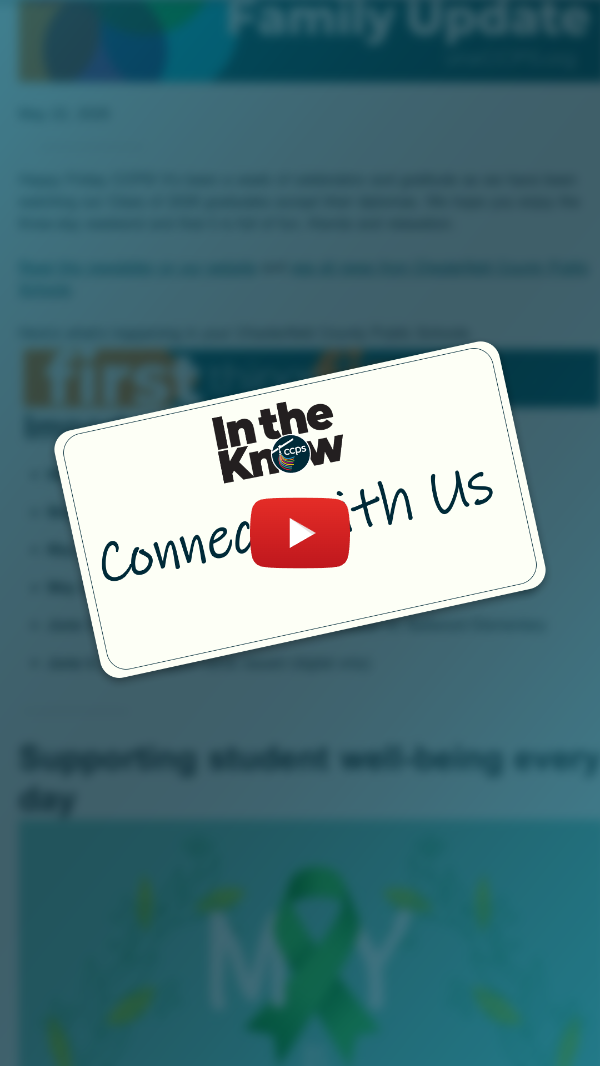 CCPS in the Know: Connect With Us